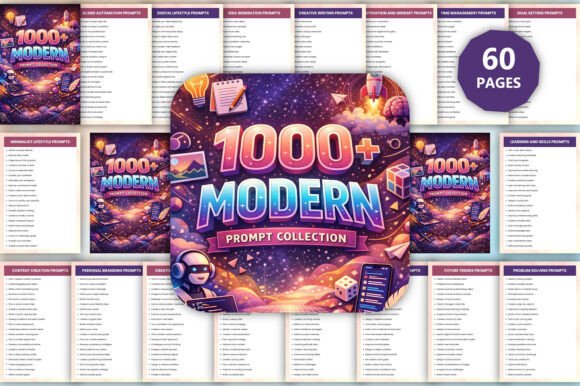1000 Modern Prompt Collection: A Comprehensive Guide for Productivity and Personal Growth