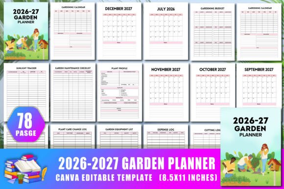 2026 -27 GARDEN PLANNER: A Comprehensive Guide for Efficient Garden Management
