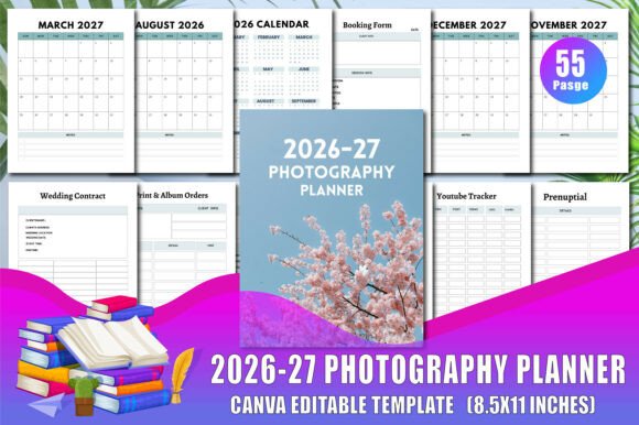 2026-27 PHOTOGRAPHY Planner: A Strategic Tool for Professional Growth and Operational Efficiency
