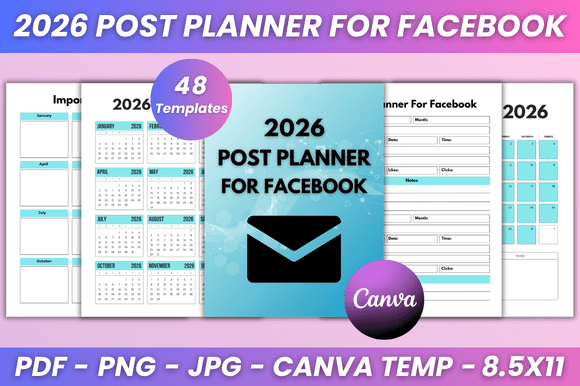 2026 Post Planner for Facebook Kdp: A Comprehensive Guide for Content Creators