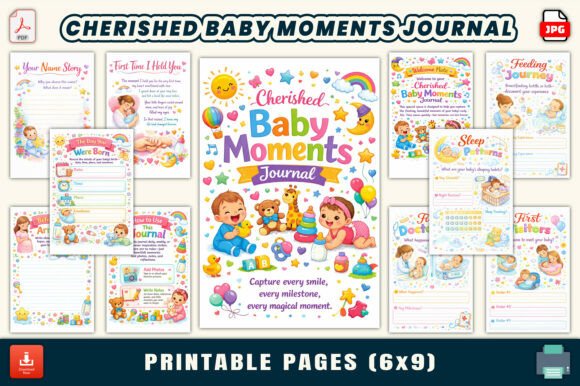 Cherished Baby Moments Journal