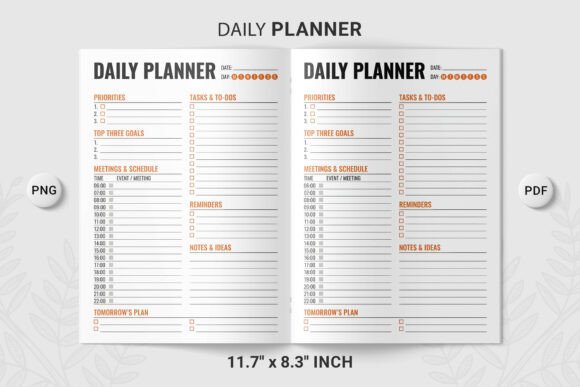 Daily Planner Time Schedule PNG: A Modern Tool for Structured Productivity