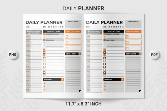 Daily Planner Time Slots PNG: A Strategic Tool for Modern Productivity