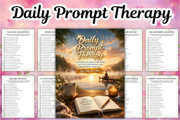 Daily Prompt Therapy: Reconnect with Your Thoughts, Emotions, and Inner Self
