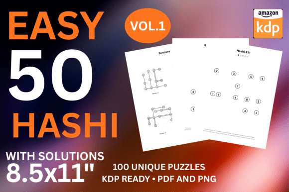 Easy Hashi Bridges Puzzles Vol 1: A Strategic Tool for Mental Agility and Creative Publishing