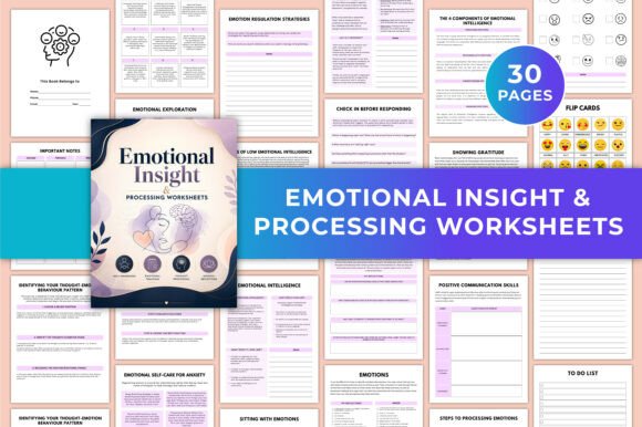 Emotional Insight Processing Worksheet: A Tool for Deeper Self-Understanding and Emotional Growth