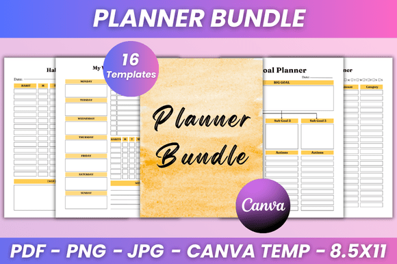 Planner Bundle Kdp Interior: A Practical Guide for Organized Living