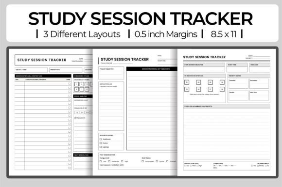 Study Session Tracker for KDP Interior: A Practical Guide for Students and Educators