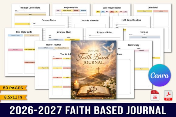 The 26–2027 Faith-Based Journal Planner: A Spiritual and Productivity Tool for Everyday Life