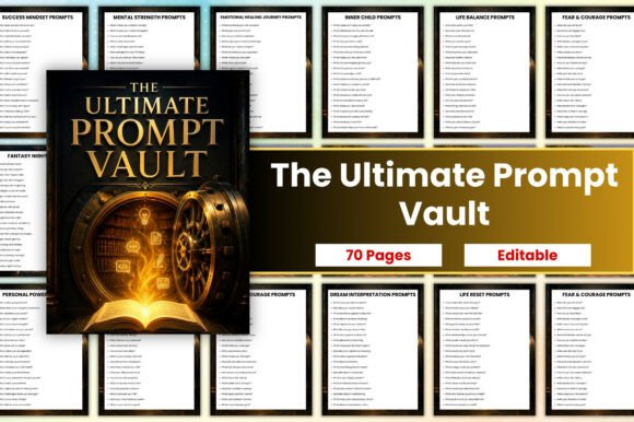 The Ultimate Prompt Vault: A Game-Changer for Content Creators