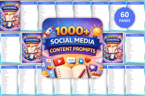 Unlock Your Social Media Potential with 1000 Social Media Content Prompts